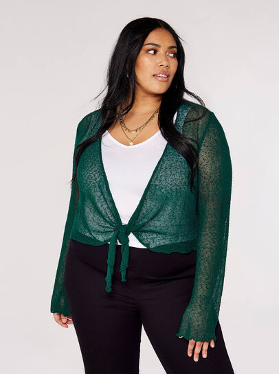 Curve Lightweight Sheer Knitted Shrug