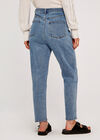 High Waisted Mom Jeans, Blue, large