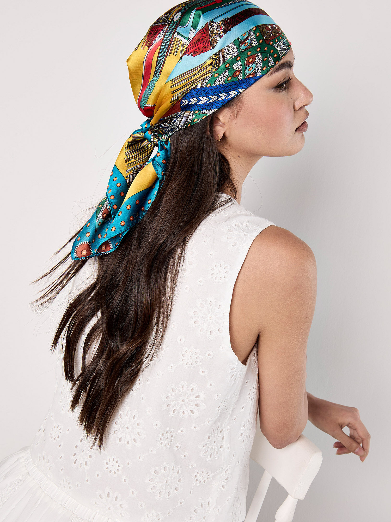 Vert Scarf, Sky / Brown – Butter Goods