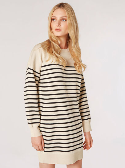Stripe Jumper Mini Dress