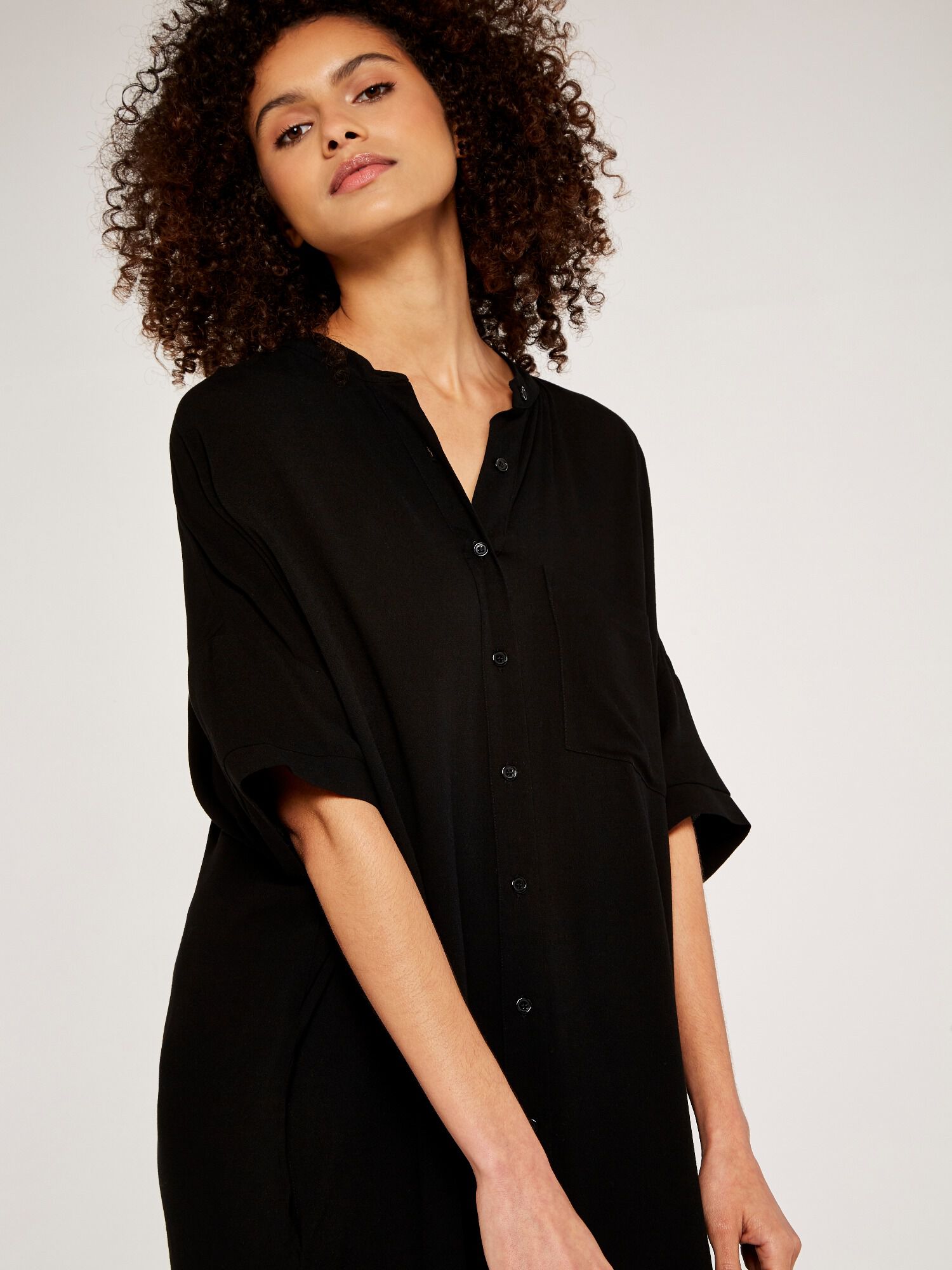 Shirt Dress Apricot Clothing