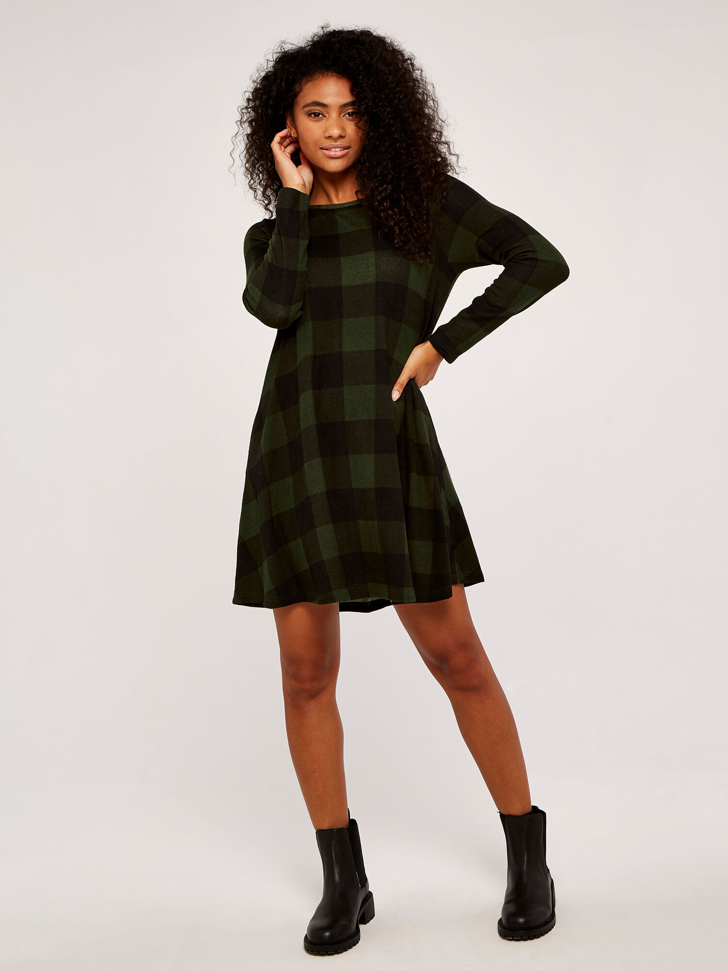 Long swing dress outlet