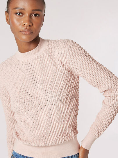 3D Textured Knitted Jumper