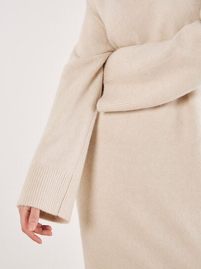 Roll Neck Jumper Maxi Dress