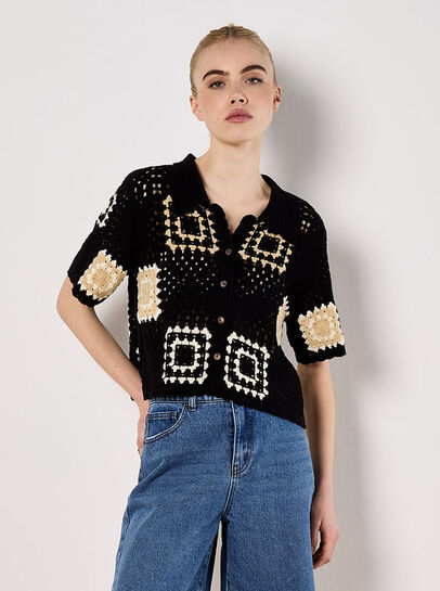 Crochet Squares Top