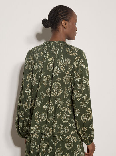 Folk Floral Blouse