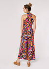 Retro Wave Jumpsuit, Orange, large