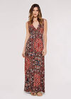 Mandala Maxi Dress, Red, large