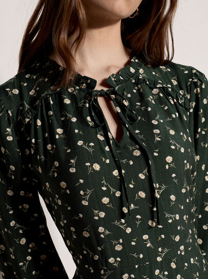 Ditsy Floral Mini Skater Dress