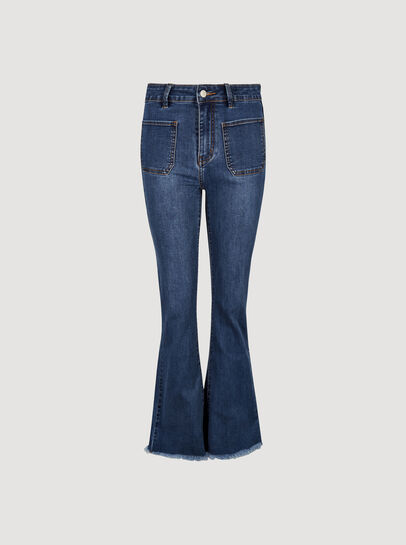 Lucia Retro High-Rise Flare Jeans