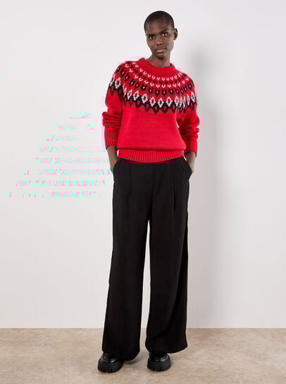 Fair Isle Chunky Knit Jumper