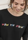 How You Doin? Short Jumper, Black, large