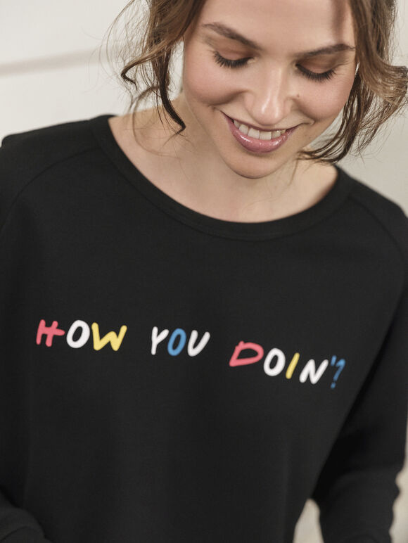 How You Doin? Short Jumper, Black, large