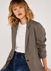 Heritage Check Tailored Jacket, Stone, large