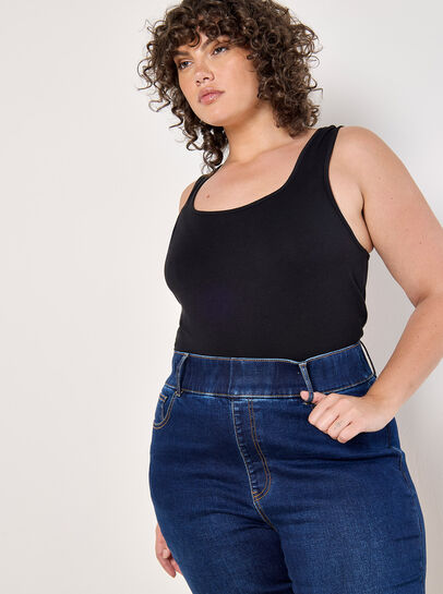 Curve Lola High-Waist Flare Jeggings