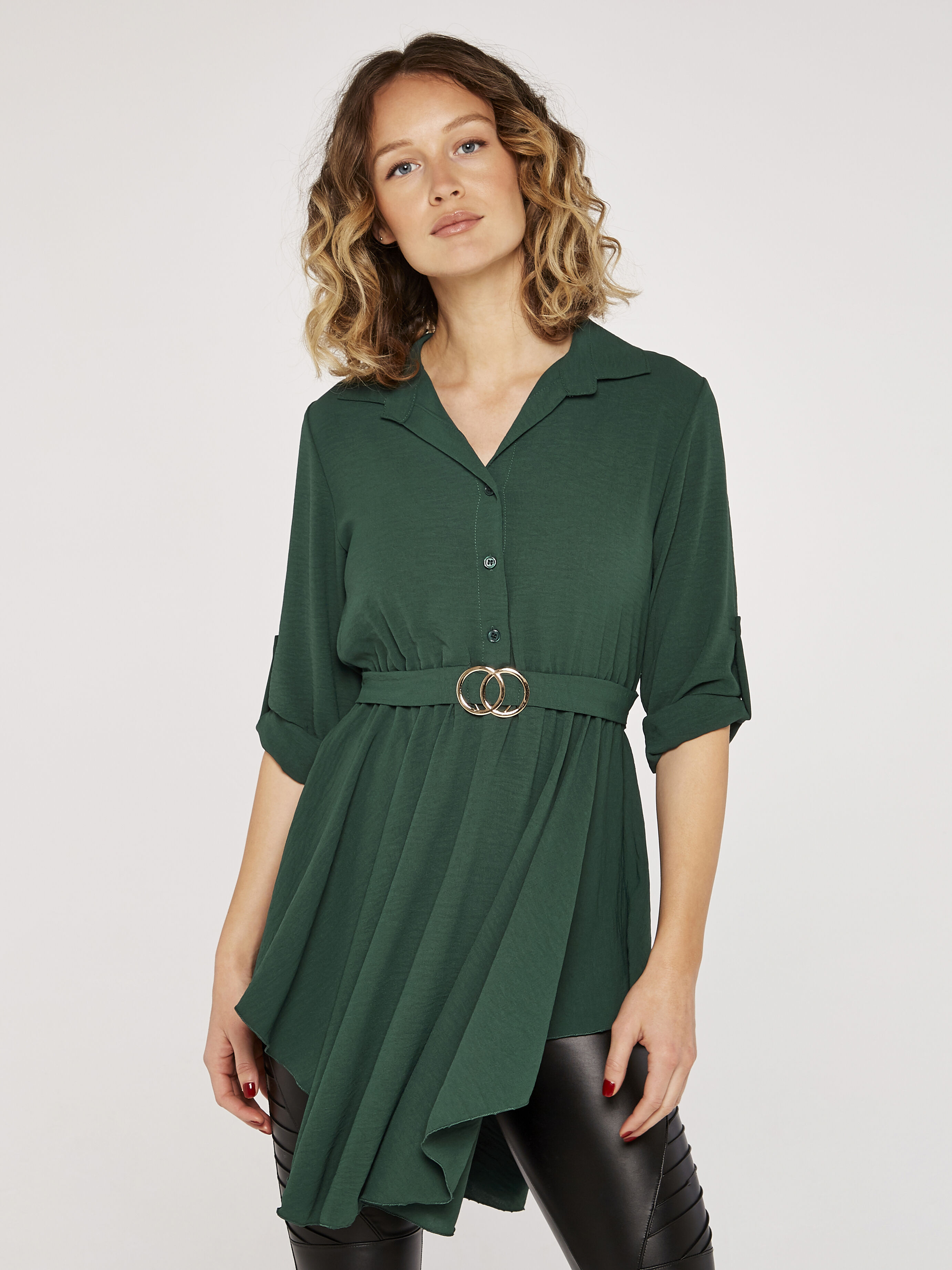 Green blouse dress new arrivals