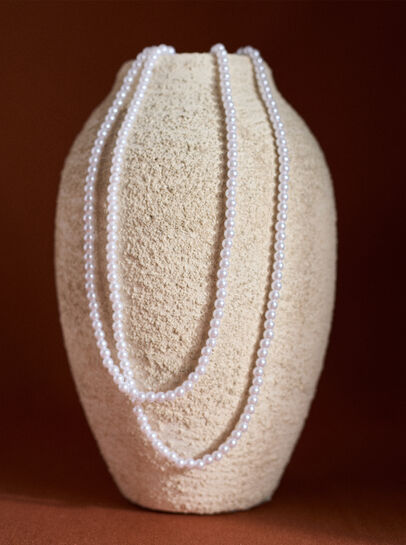 Layered Pearl Necklace