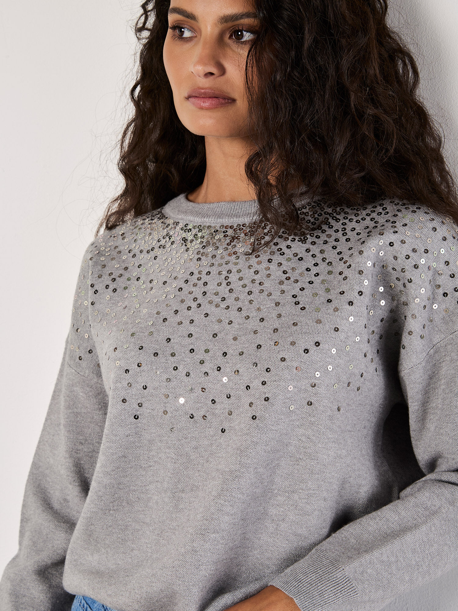Ladies embellished jumper 2025