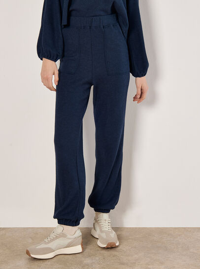 Soft Textured Joggers