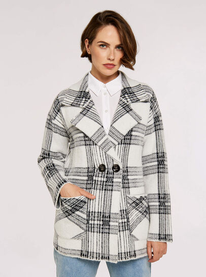 Classic Check Peacoat
