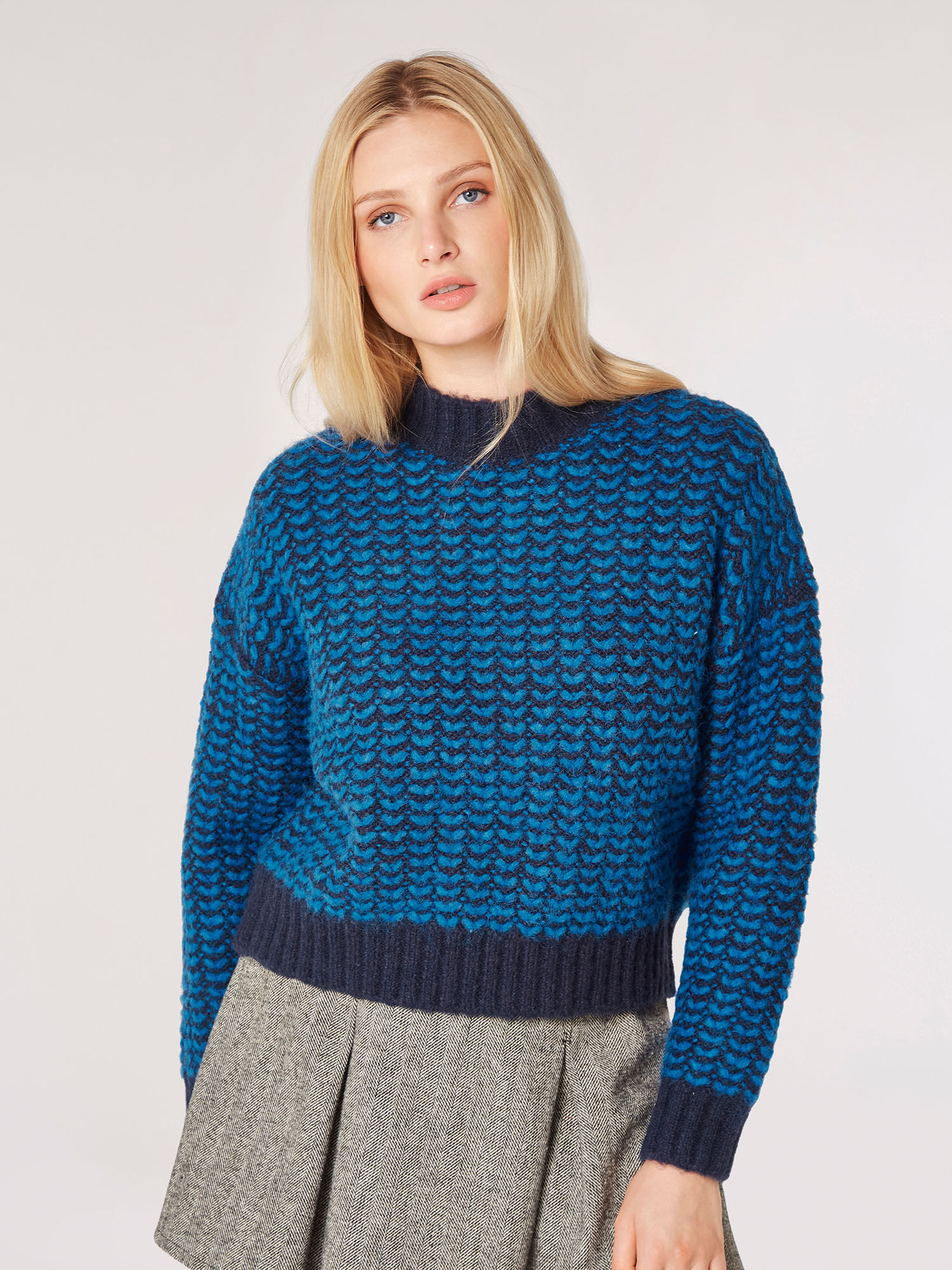 Chunky navy sale jumper
