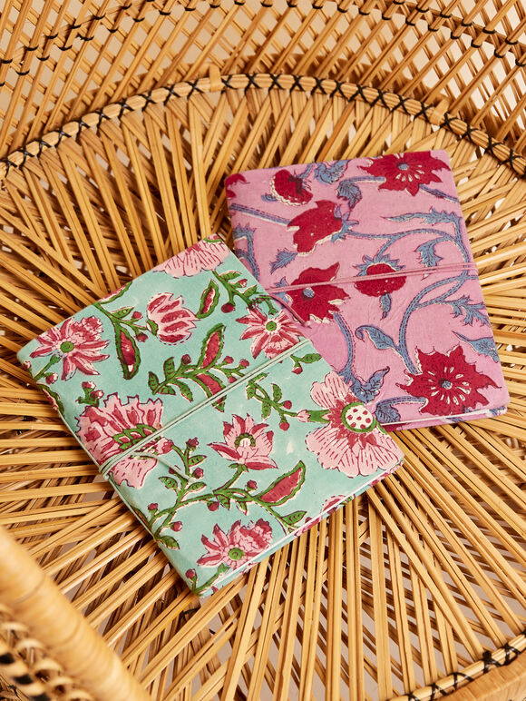 Everyday Printed Journal, Pink, large