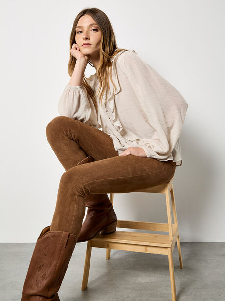 Suedette Leggings