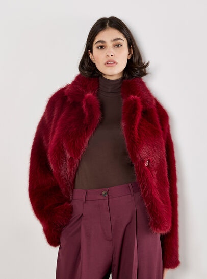 Faux Fur Short Coat