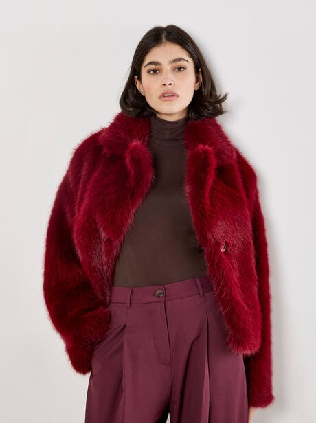 Faux Fur Short Coat