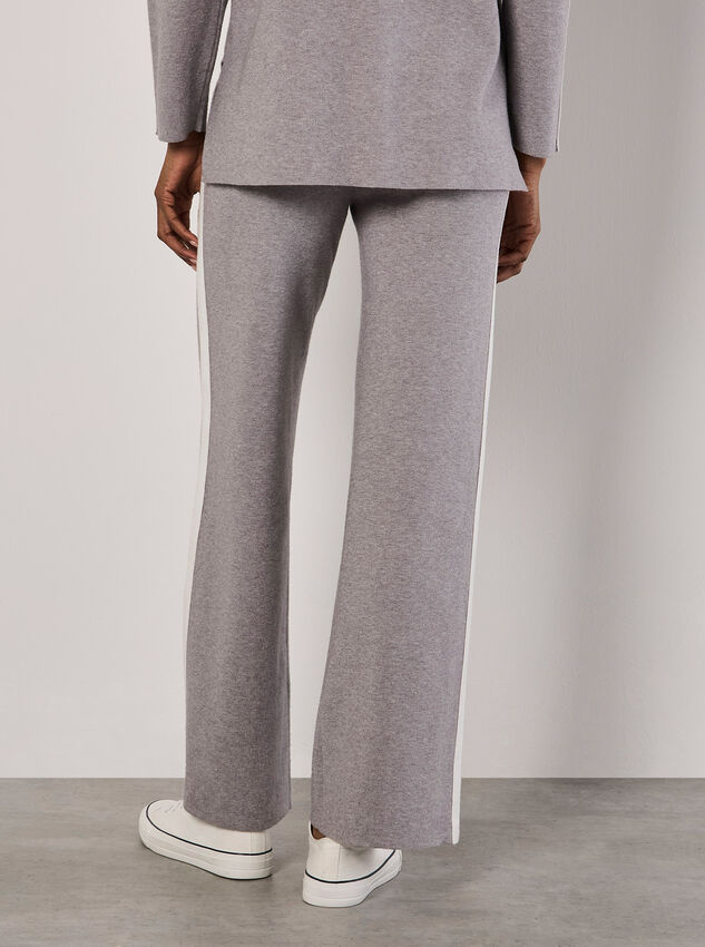 Mono Stripe Joggers, Grey, large