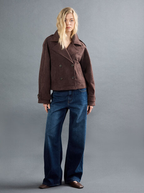 Maca Wide-Leg Cotton Jeans