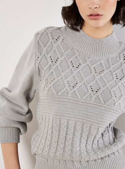 Twist Cable Knit Jumper