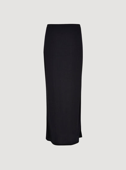 Jersey Bodycon Maxi Skirt