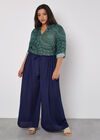 Moroccan Mandala Top, Green, large