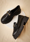 Chunky Loafers, Black, large