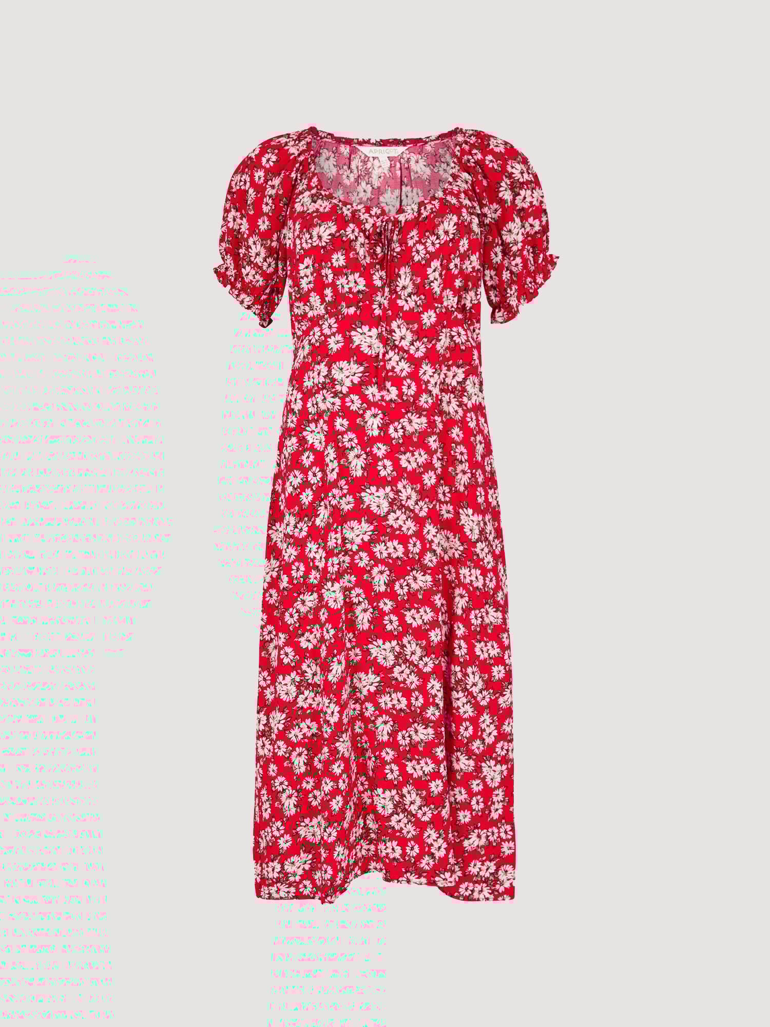 Red dress with daisies new arrivals