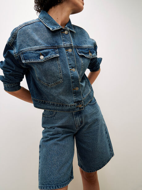 Lune Denim Bermuda Shorts