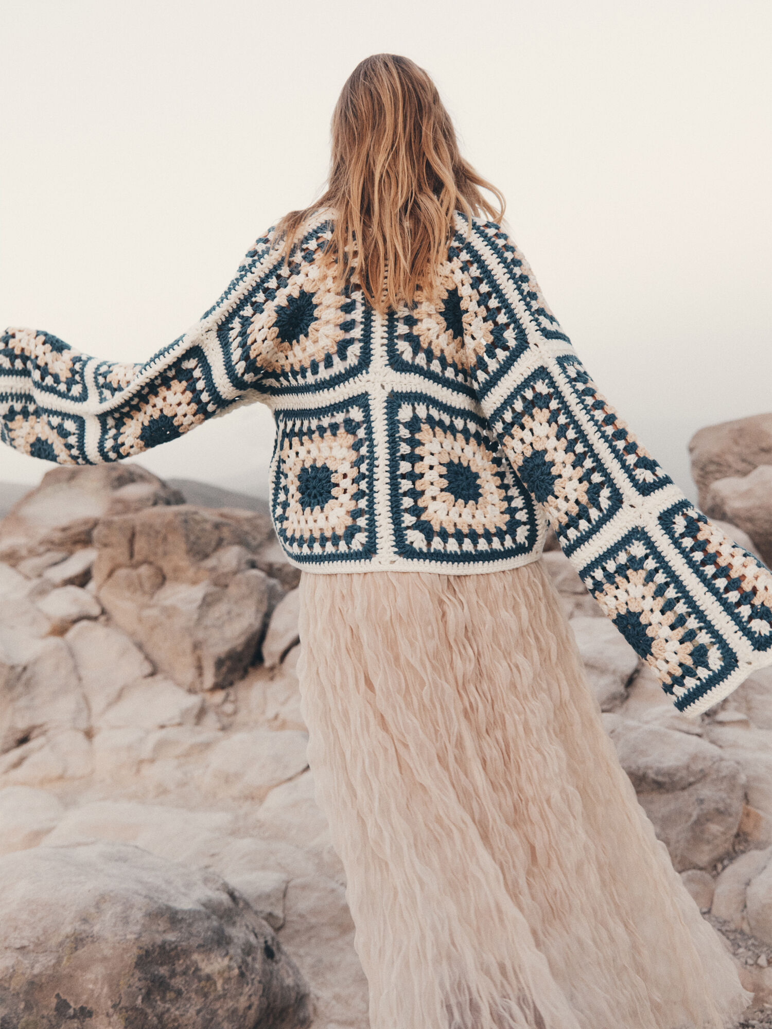 L/S HAND KNITTED CARDIGAN ’JACO’ LS HAND KNITTED CARDIGAN 