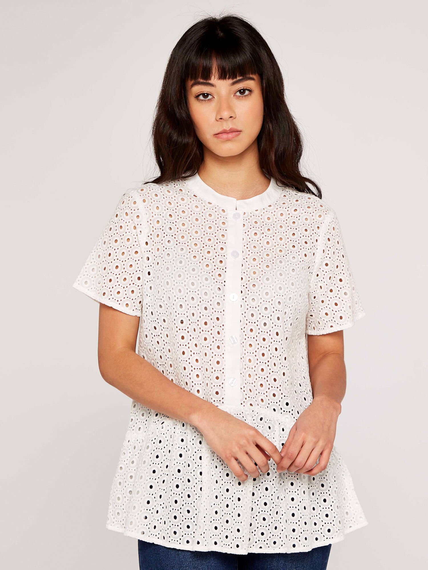 Peplum tunic shirt 2025