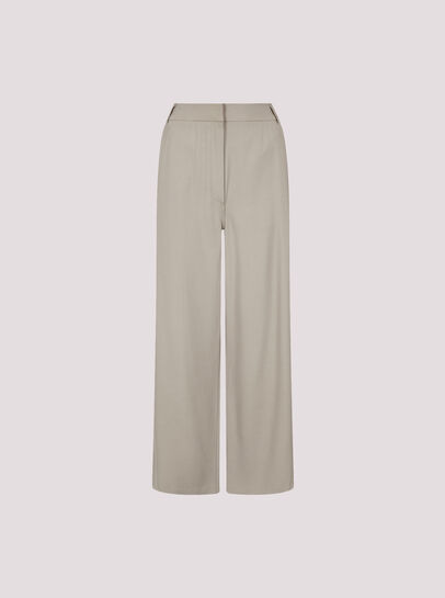 Tailored Straight-Leg Trousers