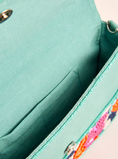 Tropical Beaded Bag