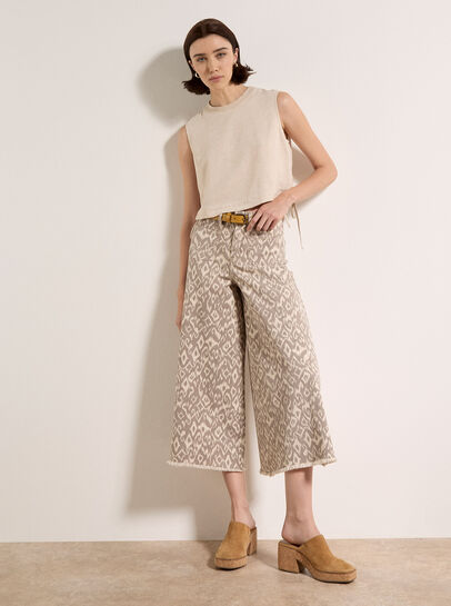 Ikat Gianna Wide-Leg Jeans
