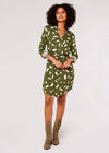 Utility Mini Dress , Khaki, large
