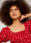 Enamle Hoops, Yellow, large