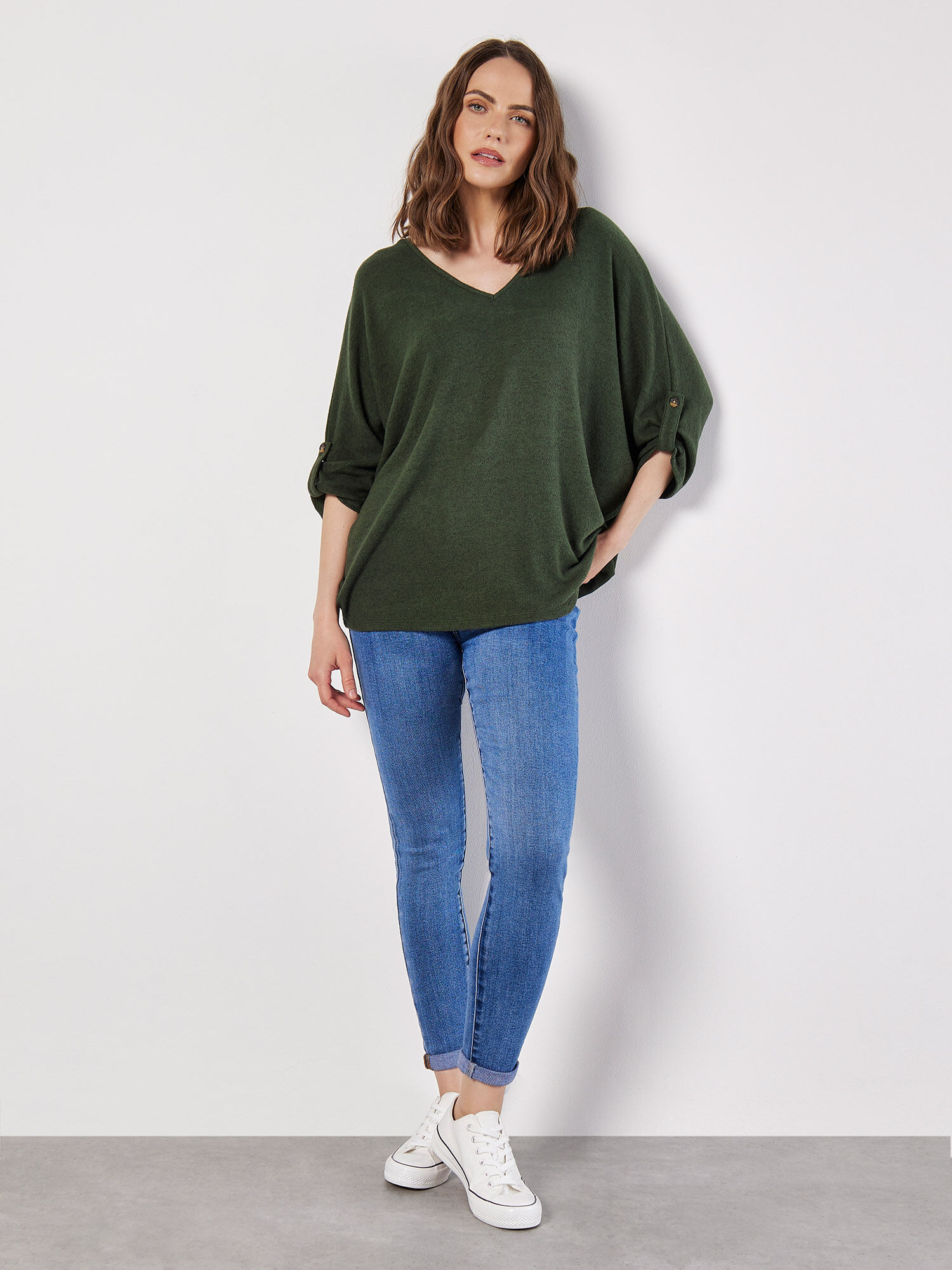 Oversized batwing top new arrivals
