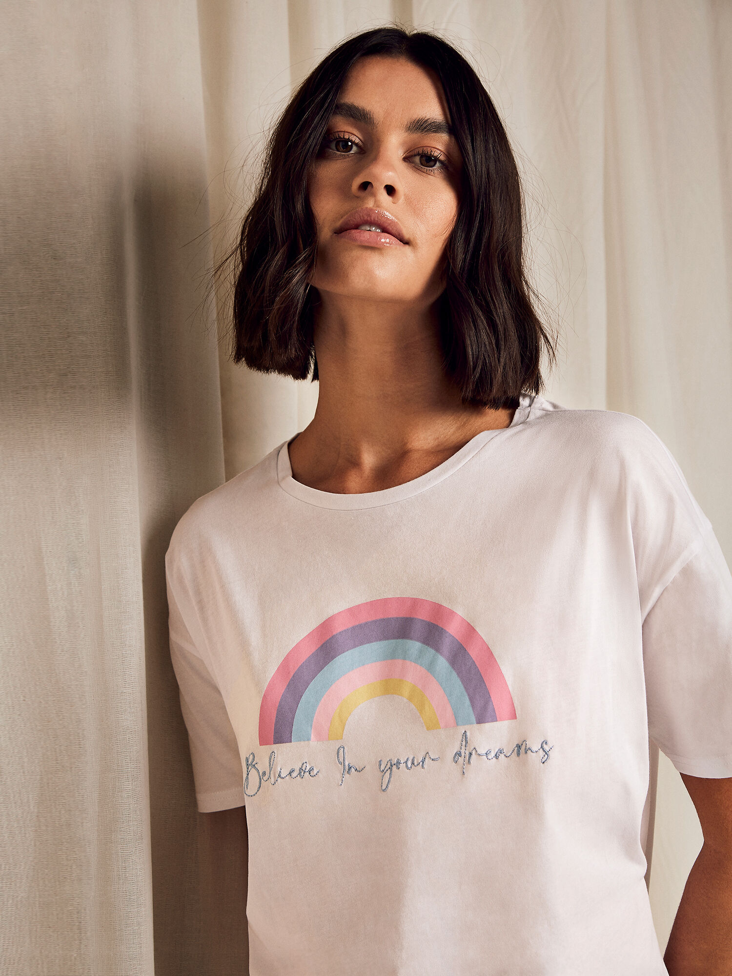 Rainbow Night Dress