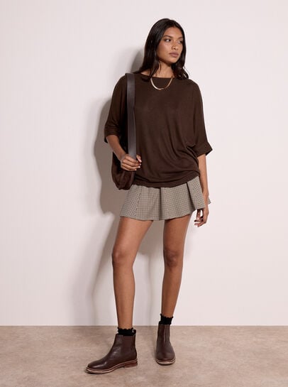 Soft Touch Batwing Top