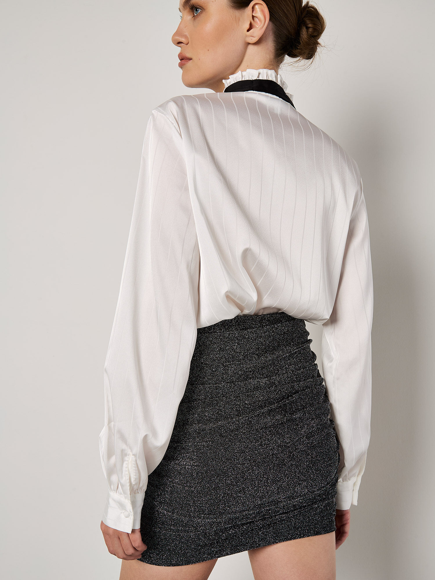 Metallic mini skirt uk new arrivals