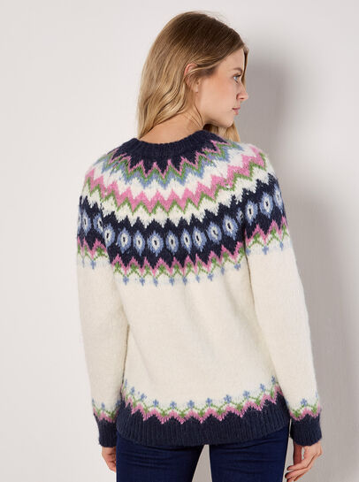 Chunky Knit Fair Isle Jumper