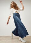 Gianna Wide-Leg Jeans, Blue, large